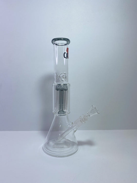 420 Cartel Glass Beaker With Tree Perc Waterpipe – 30cm