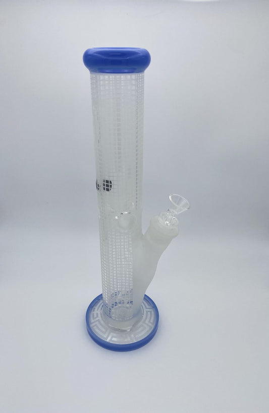 Queen Bee Didgeridoo Straight Frosted Bong 35cm