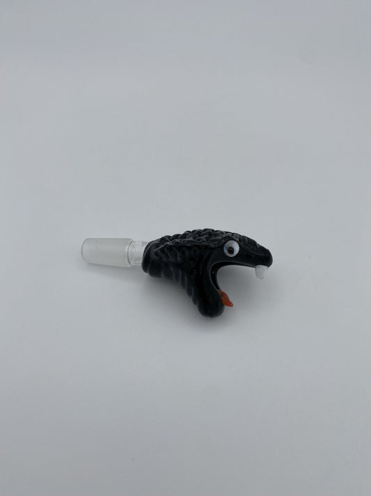 Glass Cone Piece Snake 14mm