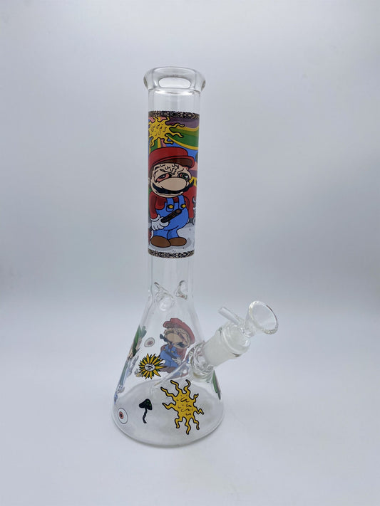 Mario Medium Beaker Bong 28cm