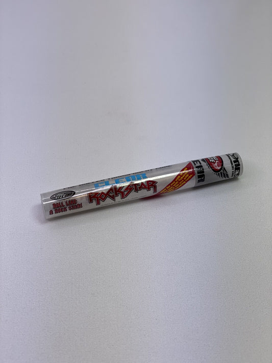 Cyclone Pre Rolled King Size Transparent Rockstar Cone 1 Pack