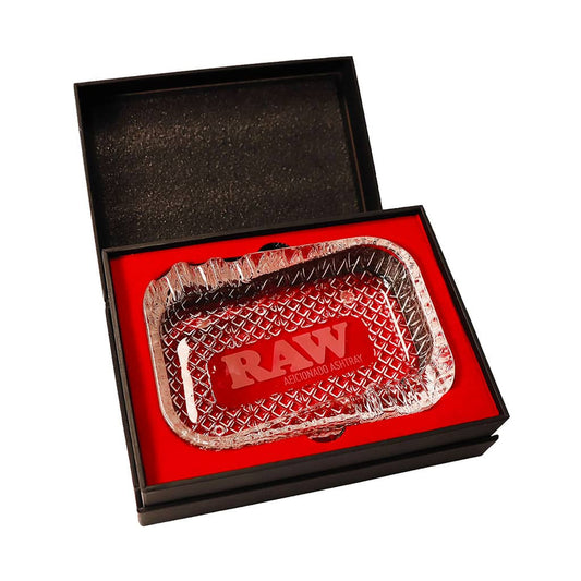 Raw Aficionado Glass Ashtray